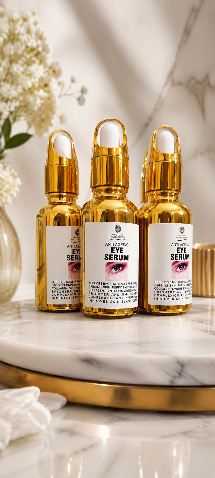 Umehani Anti-Ageing Eye Serum – Brightening & Firming Formula