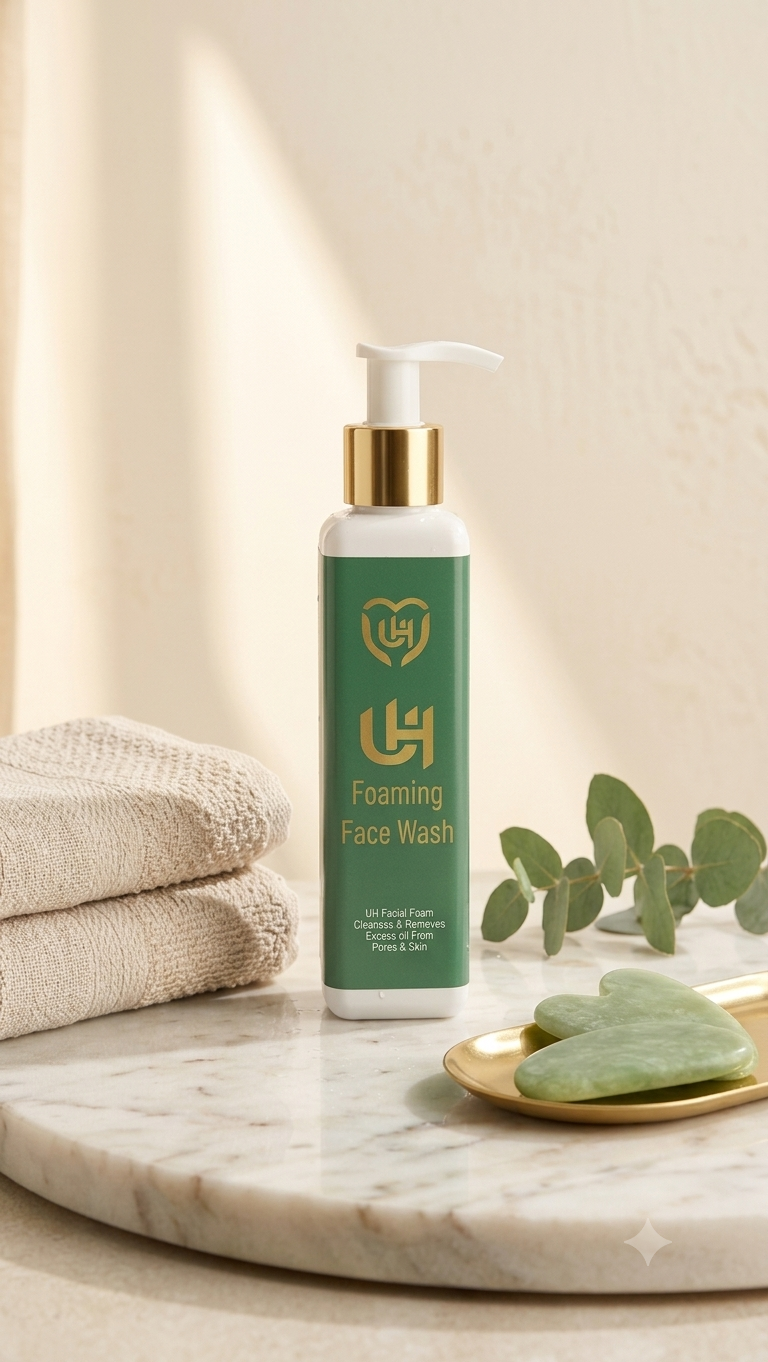 UH Foaming Face Wash – Deep Cleansing Facial Foam for Oil Control