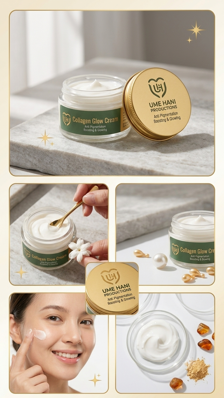 U.H Collagen Glow Cream – Advanced Anti-Pigmentation & Age-Defying Collagen Boosting Face Cream