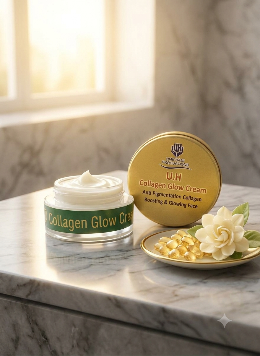 U.H Collagen Glow Cream – Advanced Anti-Pigmentation & Age-Defying Collagen Boosting Face Cream