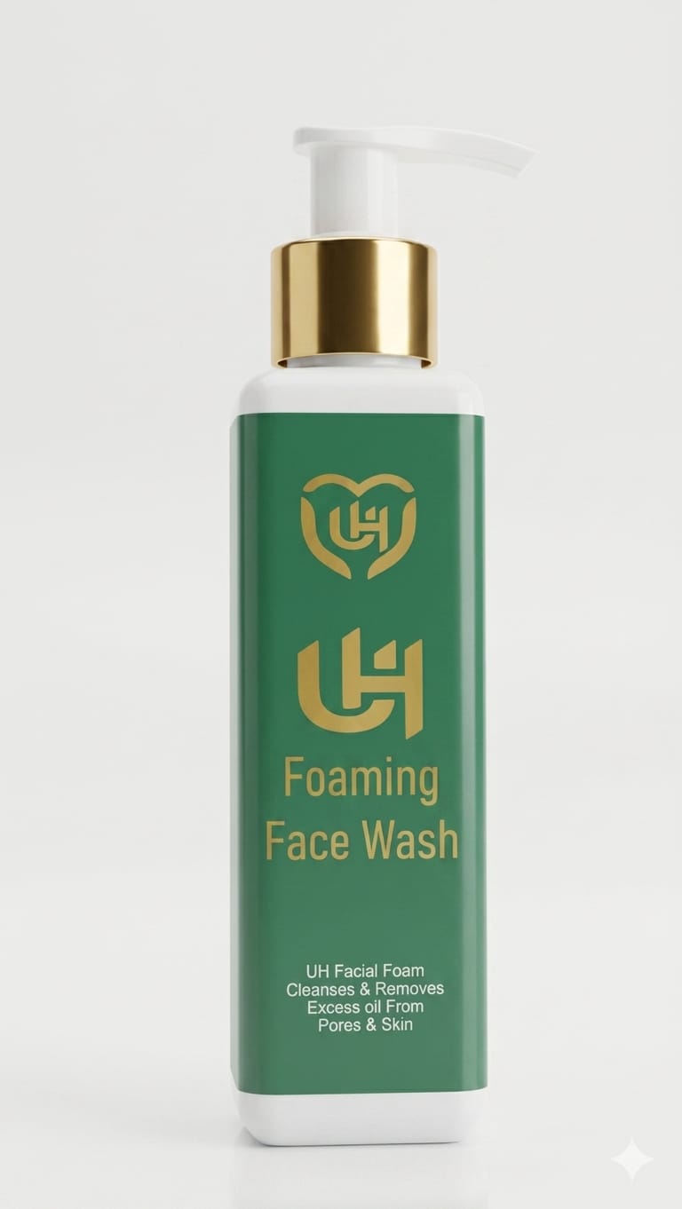 UH Foaming Face Wash – Deep Cleansing Facial Foam for Oil Control
